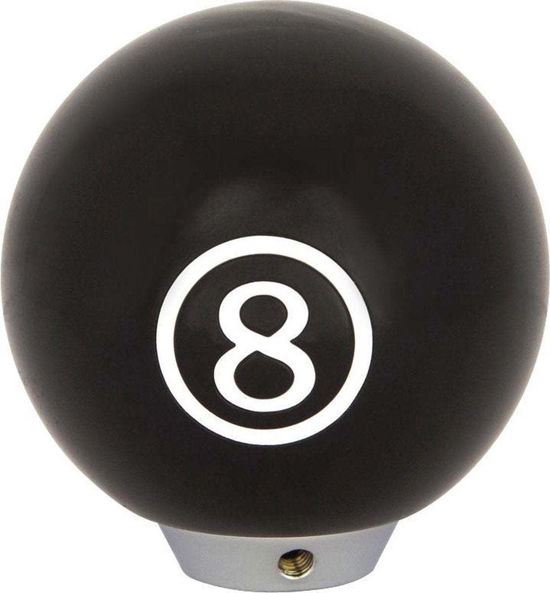 Autostyle Pookknop Universeel 8-ball Aluminium 5 Cm Zwart