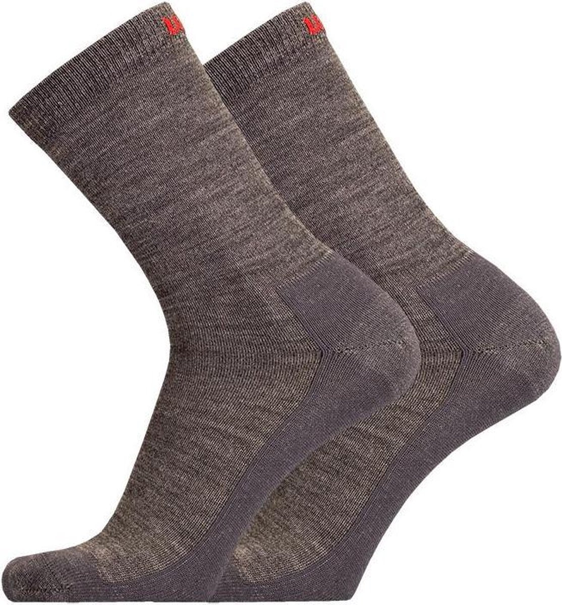 UphillSport TEIJO Wandelsokken Merino Liner Grijs Unisex Crew