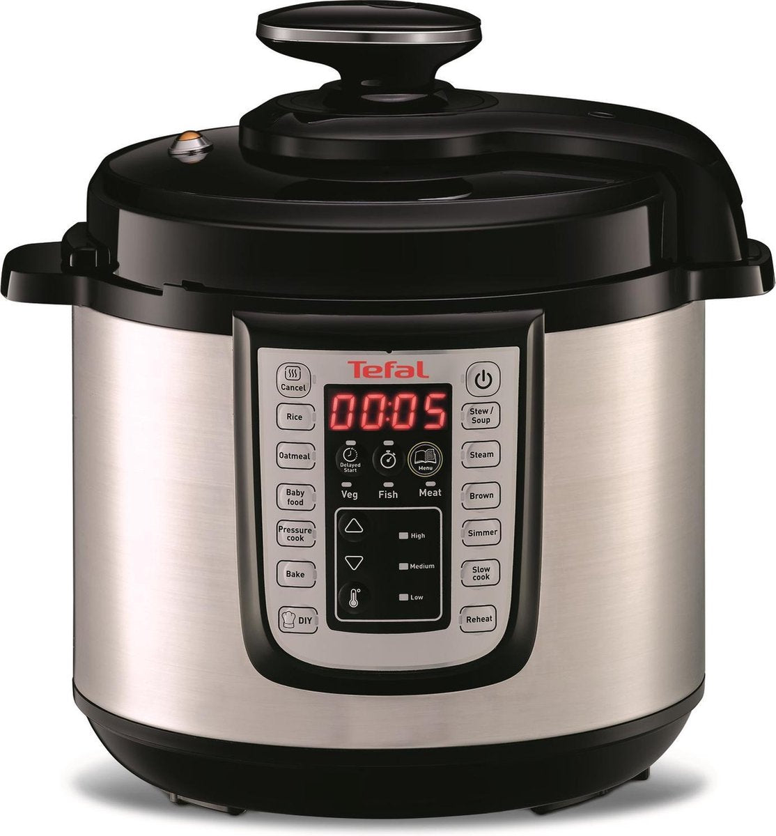 Tefal All-in-One CY505E - 3 in 1 Slowcooker - Multicooker - Snelkookpan