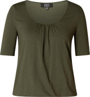 ES&SY Urmila Top - Army - maat 40