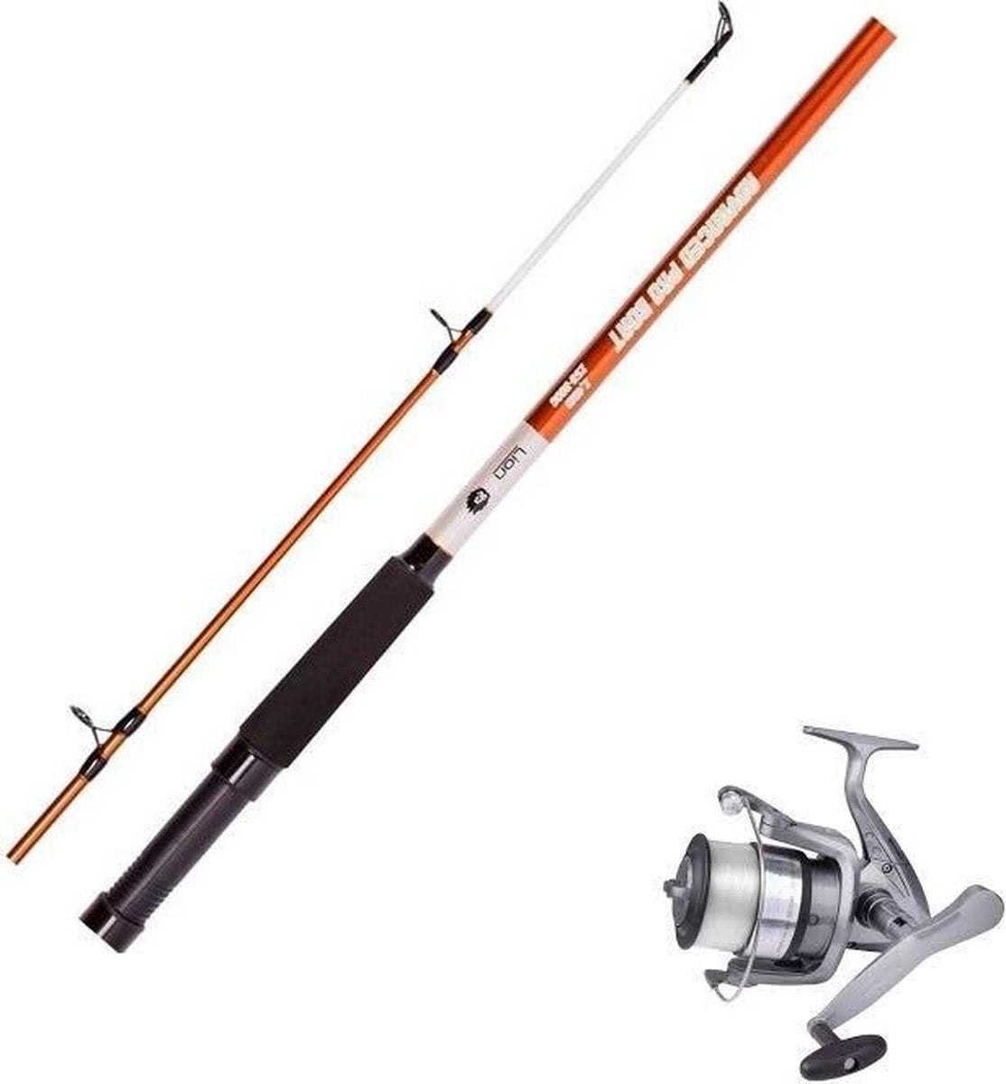 Boothengelset - Hengel en Molen - Lion-sports advanced pro Boat - Spro Boxer Surf BX180 inclusief lijn