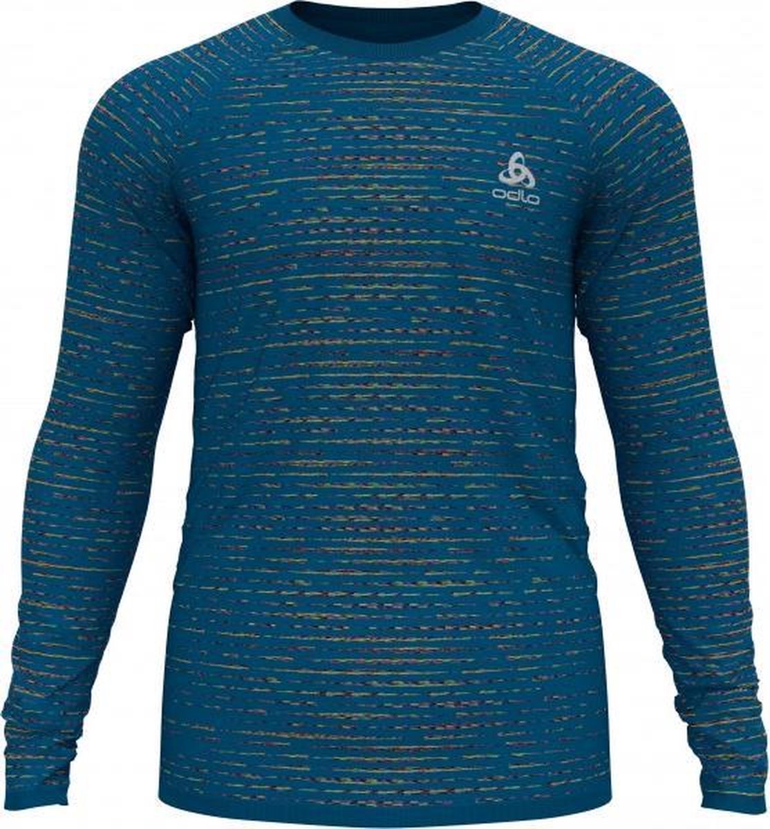 ODLO Blackcomb Longsleeve Heren - donkerblauw - maat S