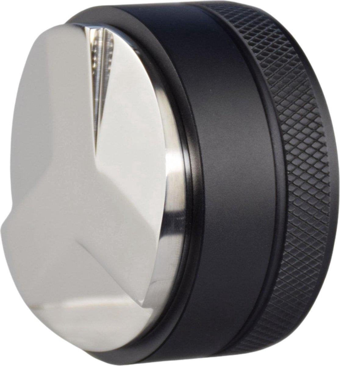 Barista koffie verdeler - leveler - 51mm - zwart - tamper - verdeler - distributeur - barista-accessoires - barista tools
