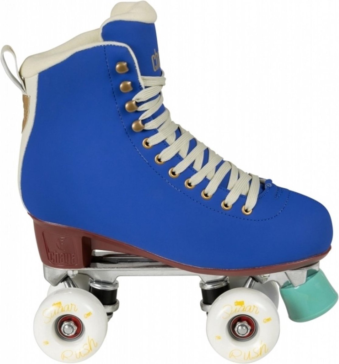 Chaya Rolschaatsen - Maat 39Volwassenen - blauw - wit