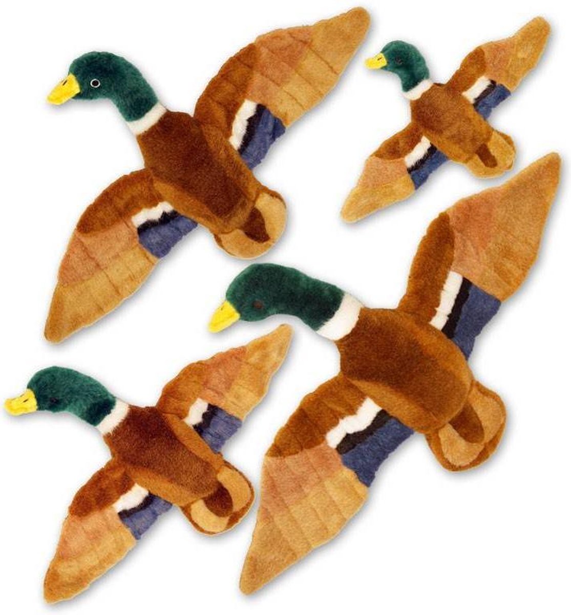 Doxtasy Hondenspeelgoed Willy the wild Duck - 22 x 31 cm