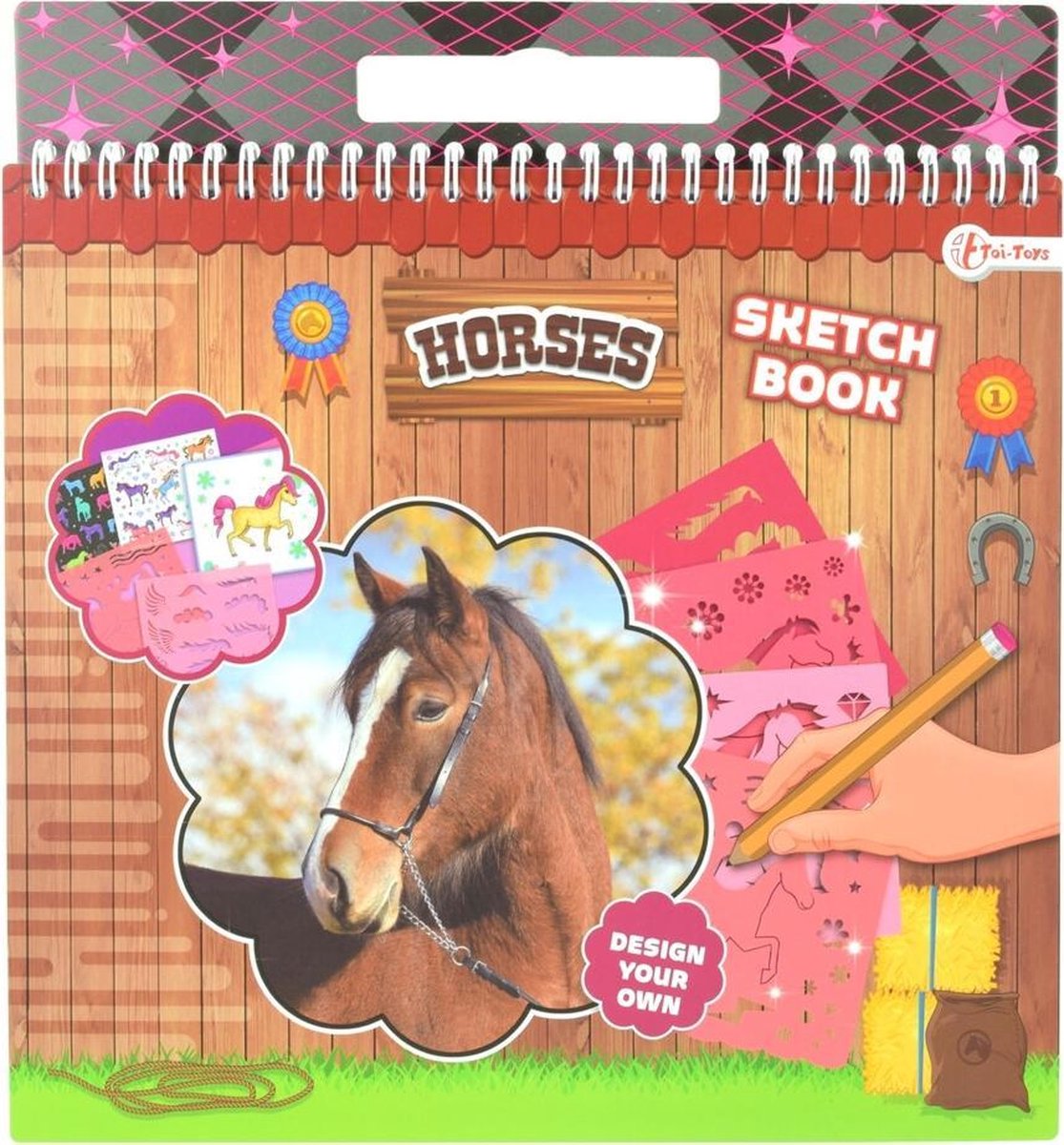 Design je eigen pony schetsboek