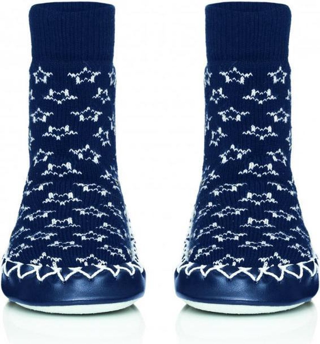 Moccis-gebreide-slofsokken-Midnight-Blues-maat-30/31