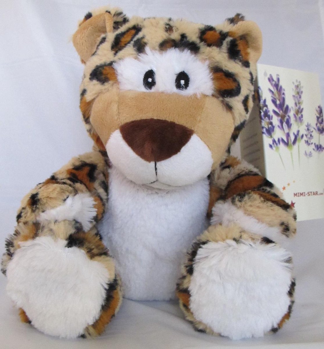 Warmteknuffel met lavendel 30cm - Lucky Luipaard