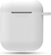 Hidzo hoes voor Apple's Airpods - Siliconen - Wit