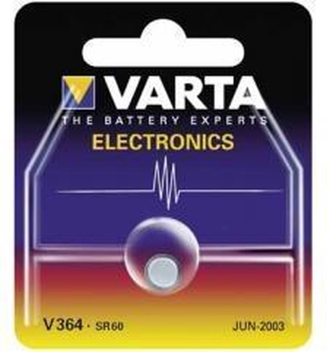 Varta V364 Knoopcel Batterij Zilver