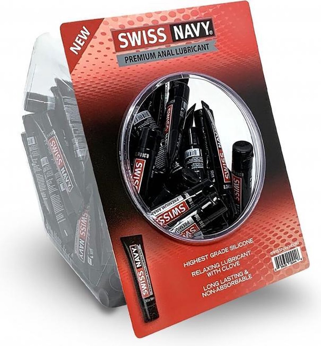 Silicone Based Anal Lubricant 10ml - Fishbowl - 50 pcs - Lubricants - Discreet verpakt en bezorgd