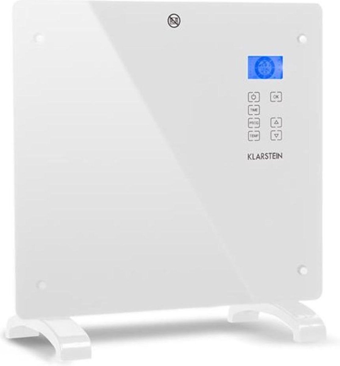 Norderney convectieverwarming thermostaat timer 1000W 20m² zwart