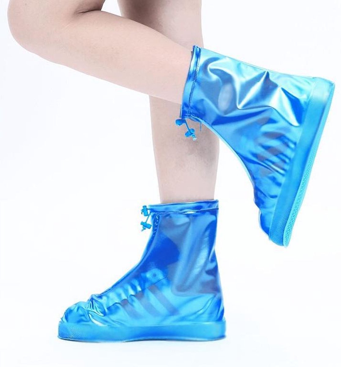 Hoge Kwaliteit waterdichte overschoenen met  stevige antislip en rits