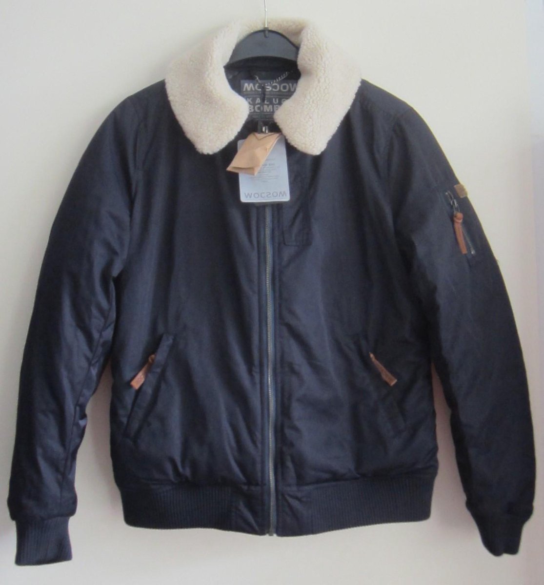 Moscow Padded Bomber jack Night Blue