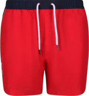 Regatta Zwemshort Amias Heren Polyester Rood/zwart Maat Xl