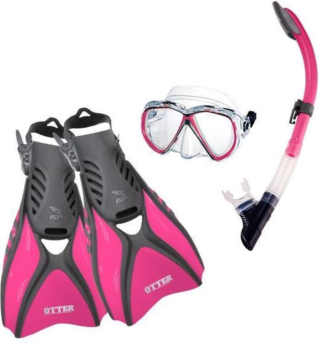 Snorkelset voor Volwassenen Martinique (maat 35 tot 48)