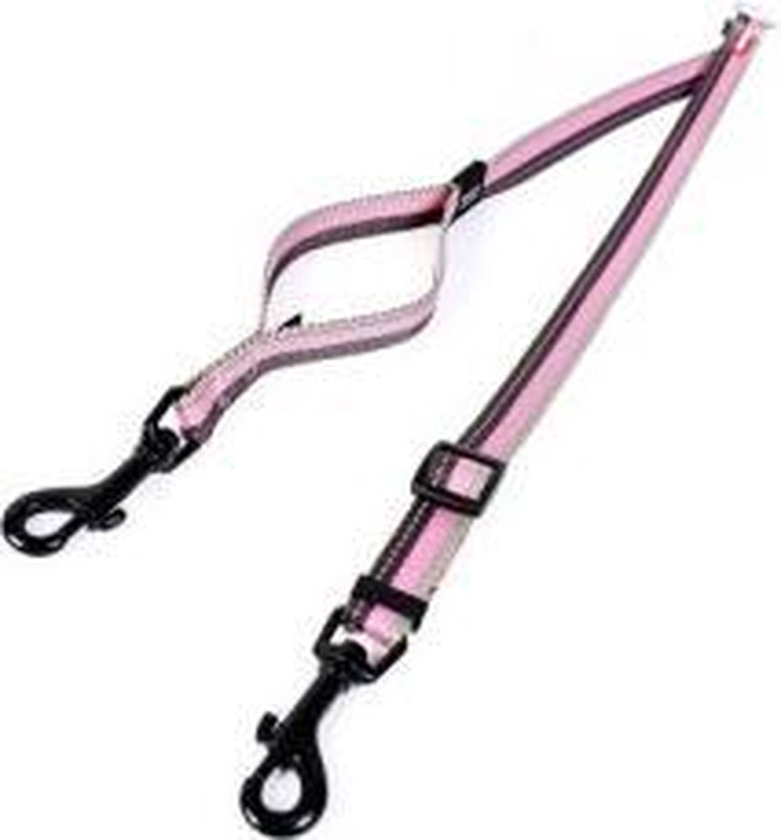 EzyDog Soft Touch Coupler - Hondenriem (35-60cm) - Candy