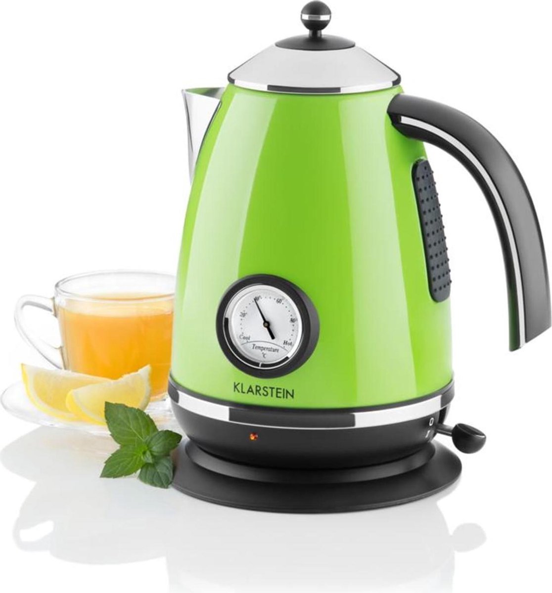 Klarstein Aquavita Chalet Waterkoker Glossy Groen