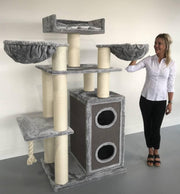 Krabpaal Cat Paradise Licht grijs voor grote katten van RHRQuality