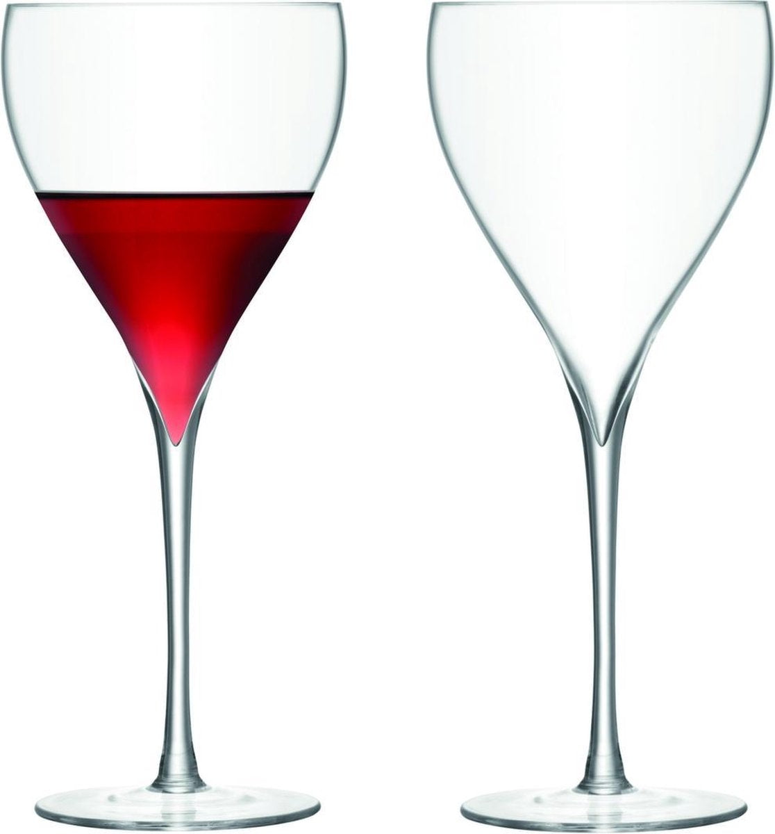 LSA Savoy Wijnglas - 450 ml - Set van 2 Stuks - Transparant