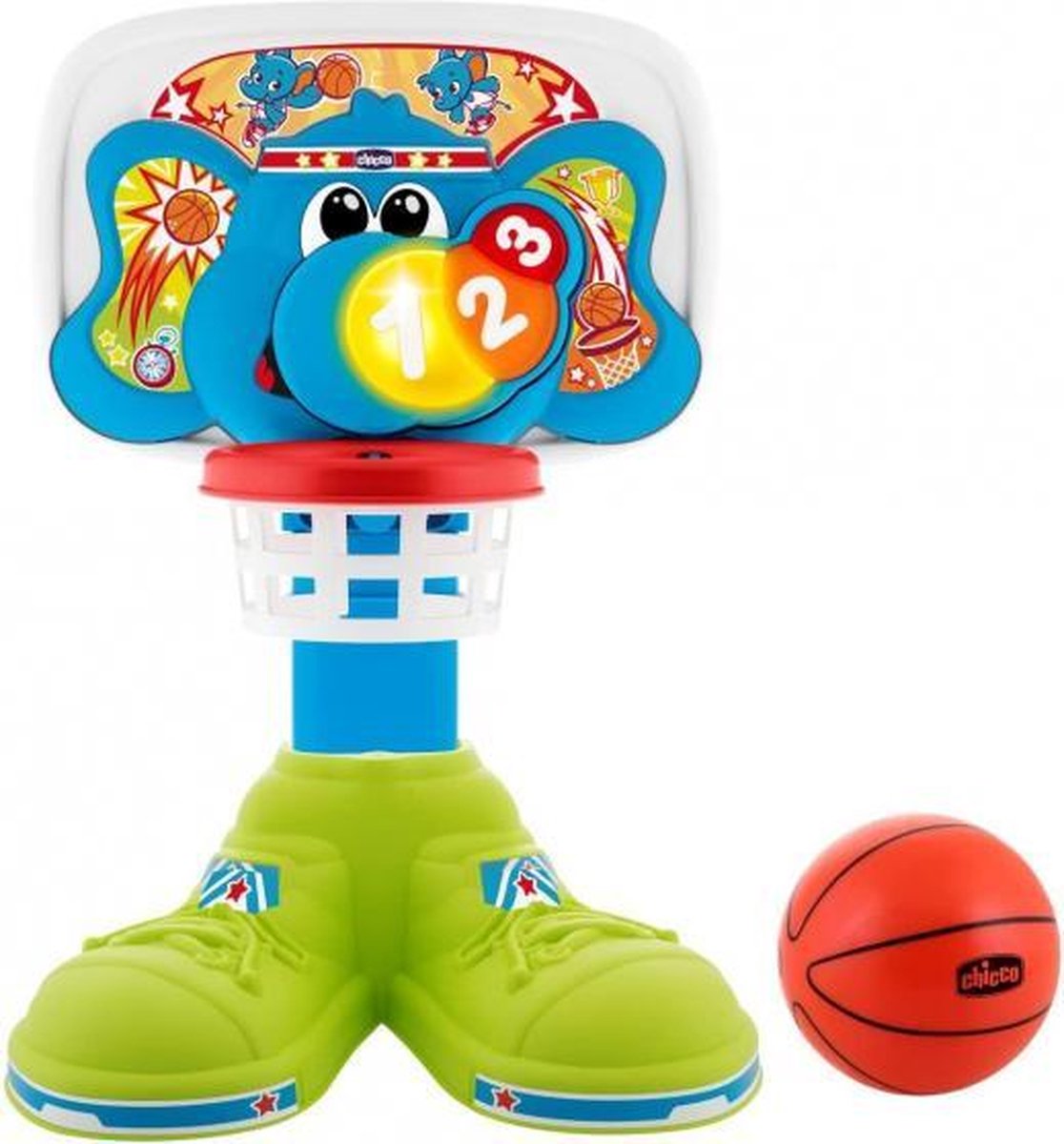Chicco  - basketbalspel - Basket League junior - 58 cm - 2-delig
