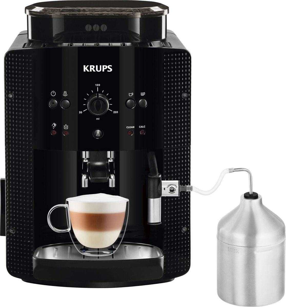 Krups Arabica EA 81M8 Vrijstaand Espressomachine Zwart 1