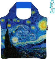 Ecozz 100% rPet Ecoshopper  De Sterrennacht - Vincent van Gogh