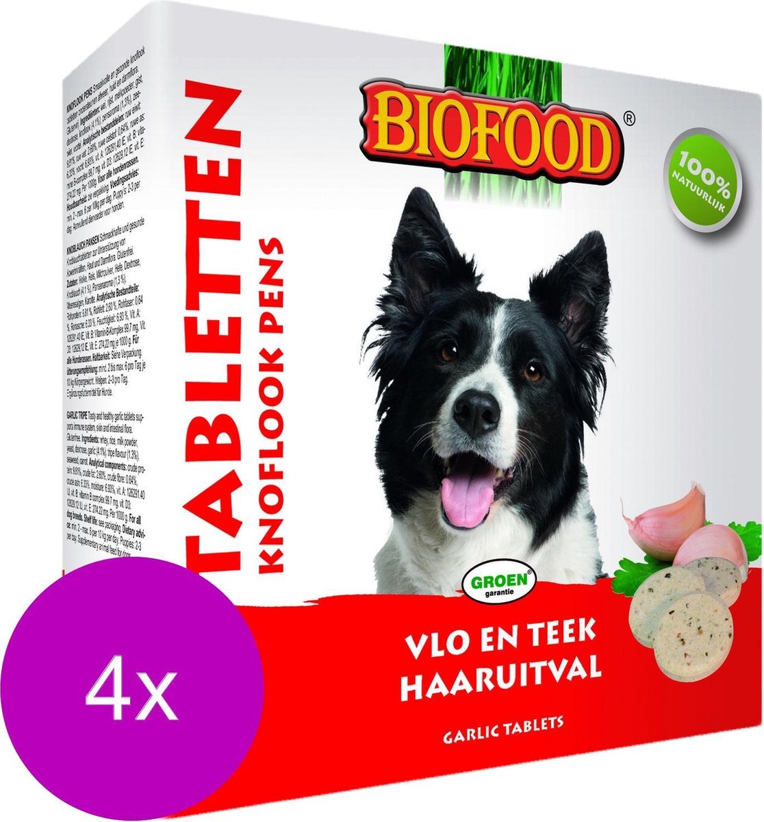 Biofood Snoepje 55 stuks - Hondensnacks - 4 x Pens
