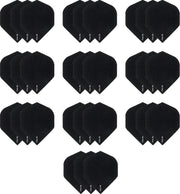 10 Sets (30 stuks) Dragon darts R4x - dart flights - Multipack - Zwart - darts flights