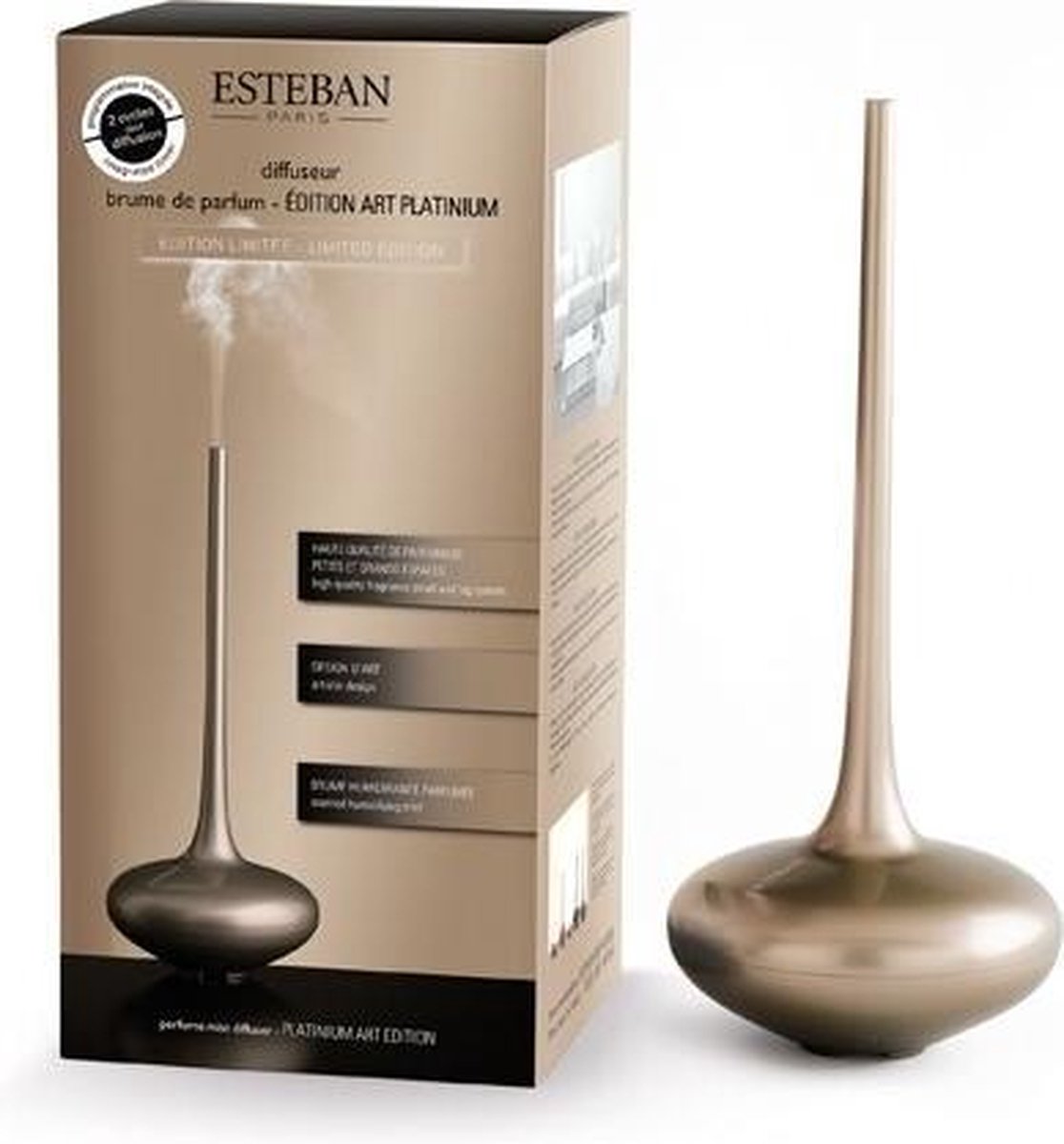 Esteban Mist Diffuser Editie Art Platinium Limited Edition