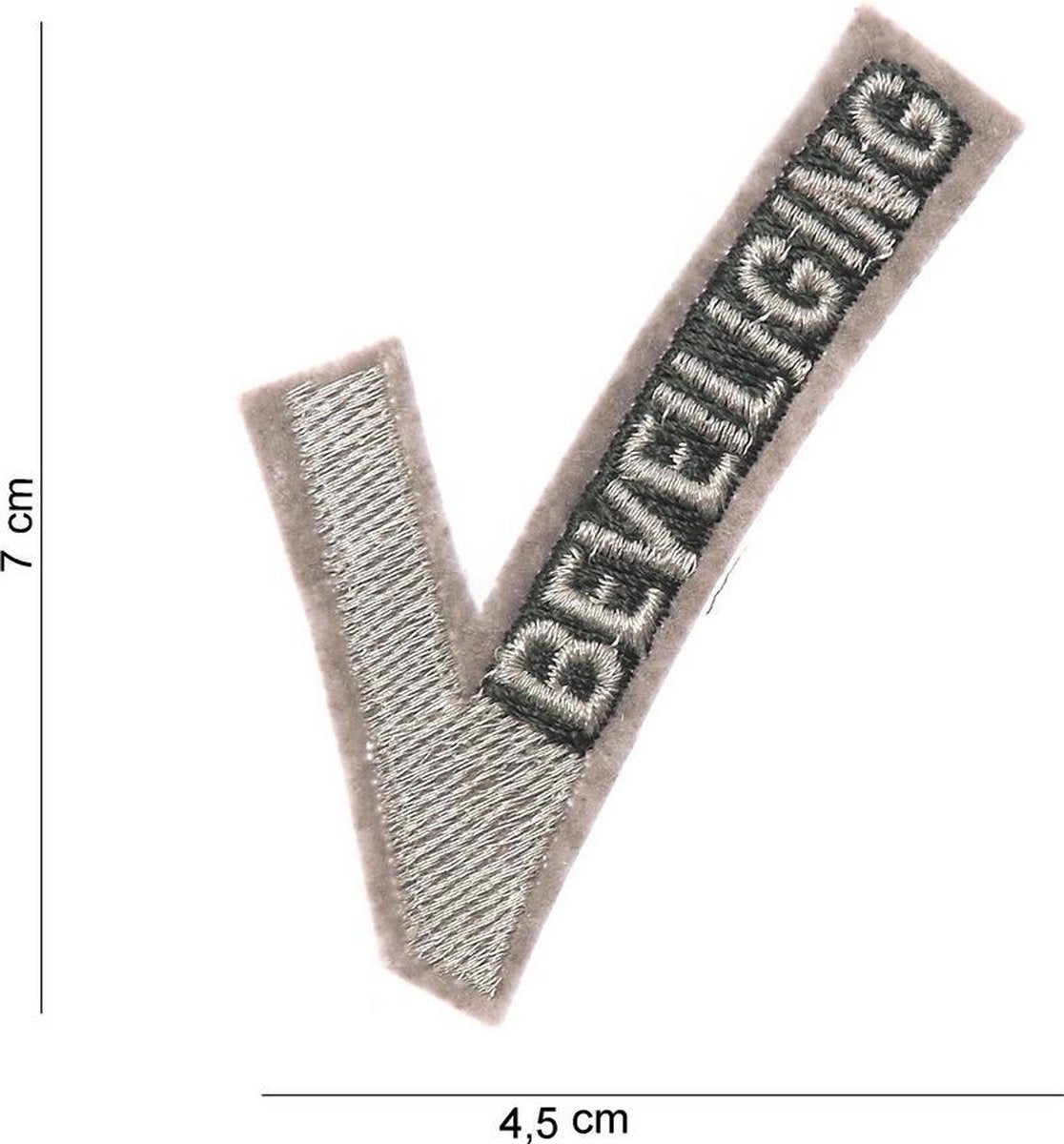 Embleem Beveiliging stof