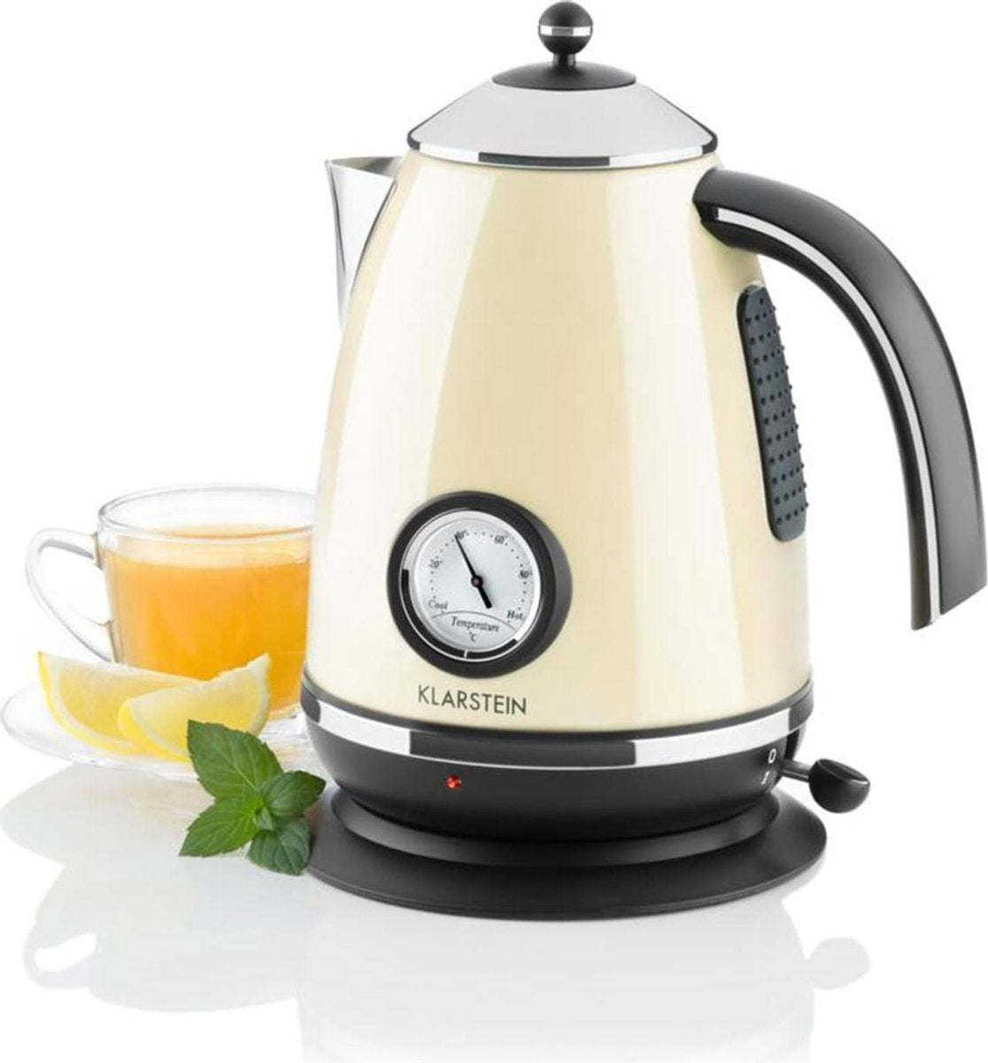Klarstein Aquavita Chalet Waterkoker Creme
