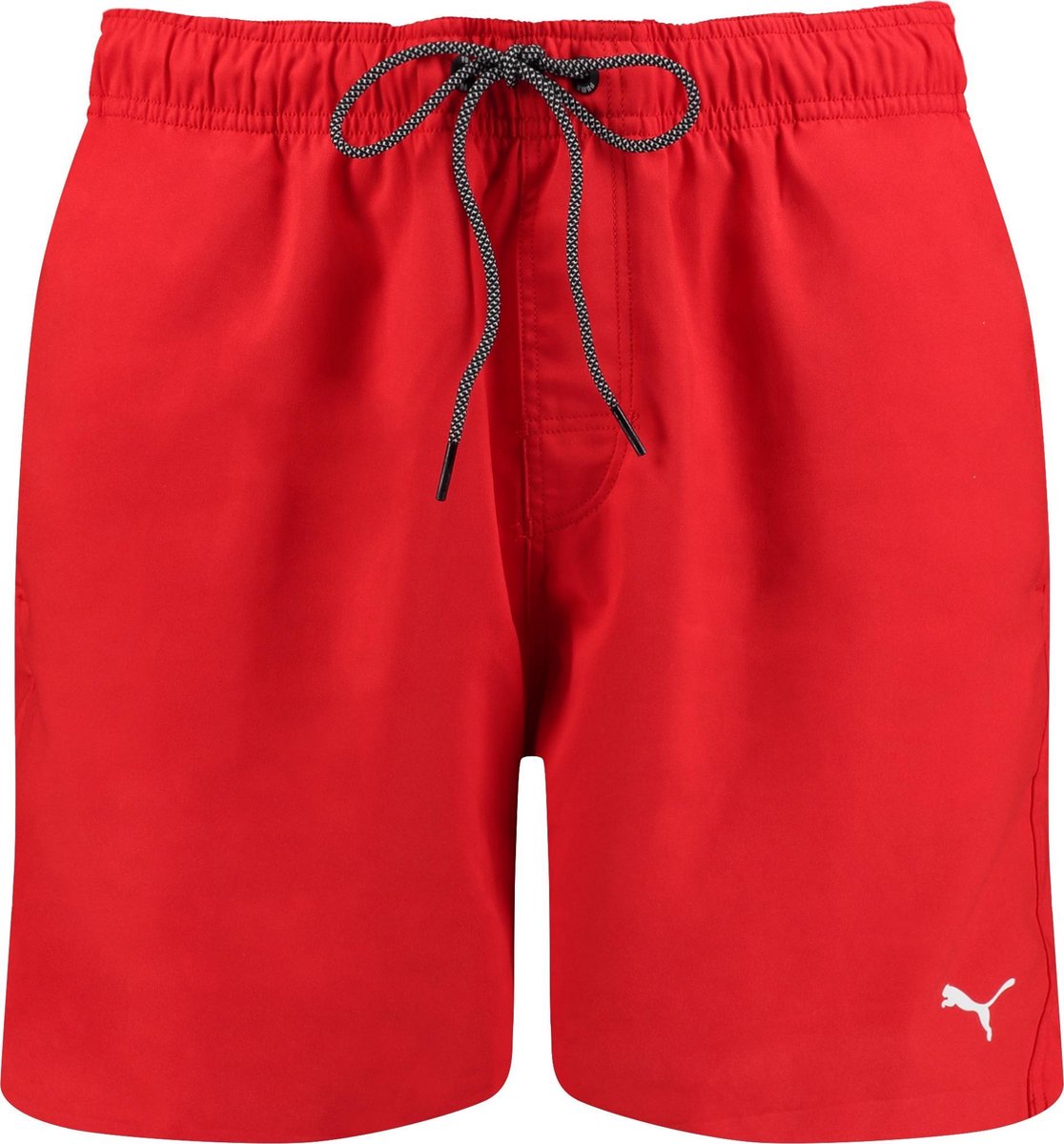 PUMA Swim Medium Short Heren Zwembroek - rood - Maat XL