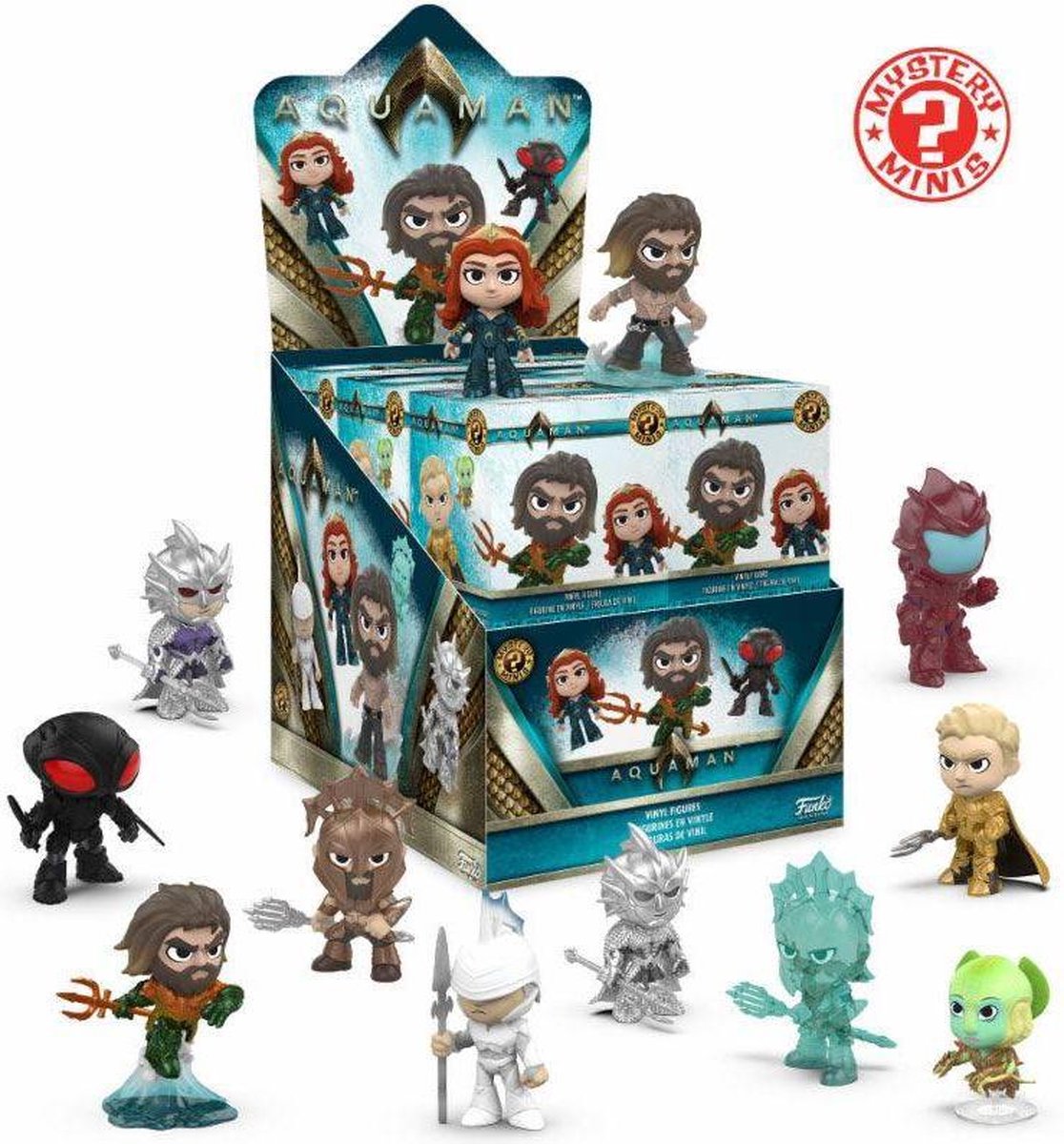 Aquaman - Mystery Mini Blind Box - Funko - 12 stuks