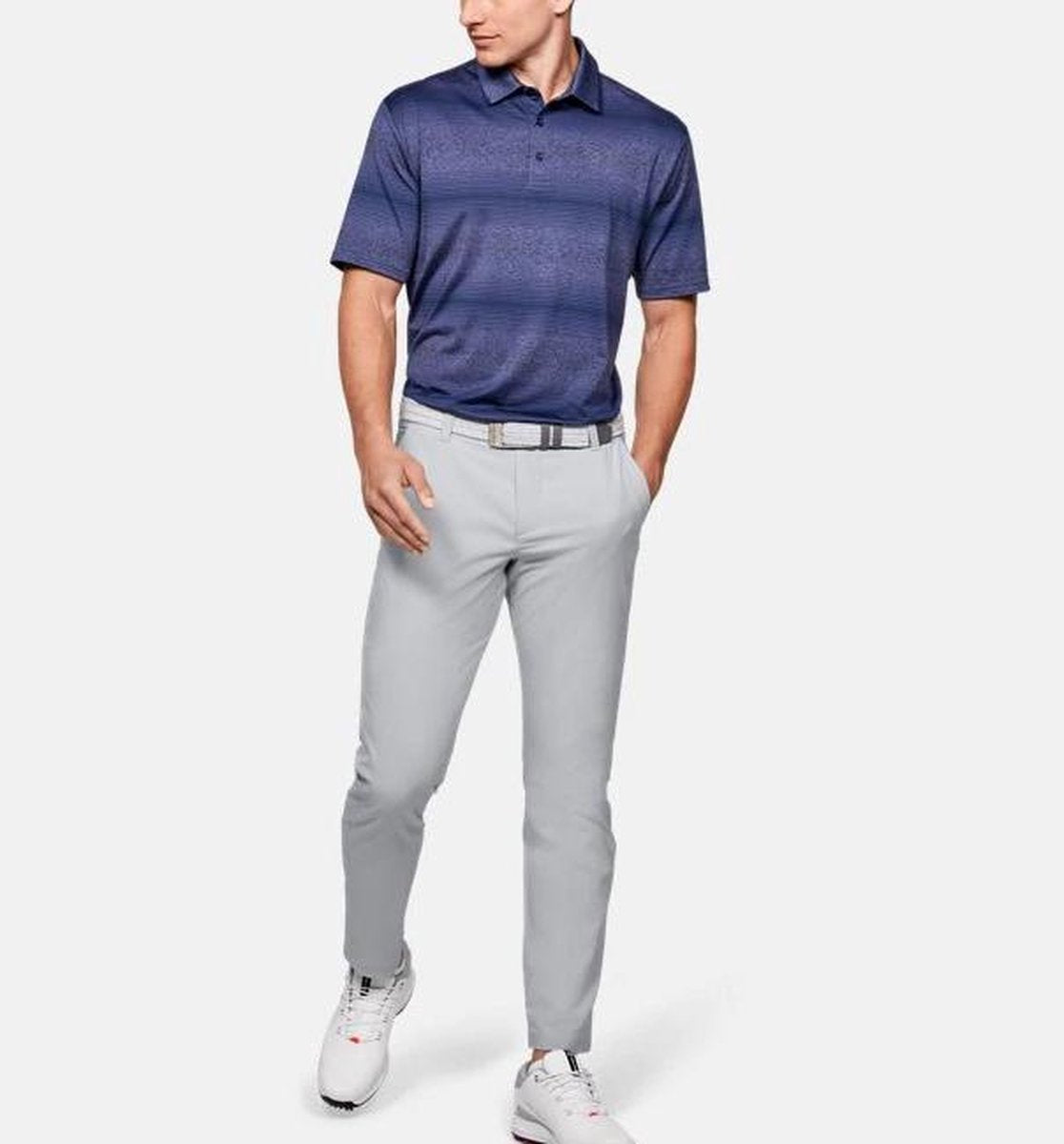 EU Performance Slim Taper Pant - Halo Grijs maat: 30/34    heren > golf kleding > broeken