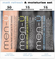 Men-Ü Matt Refresh/Moisturise set 3 x 15ml