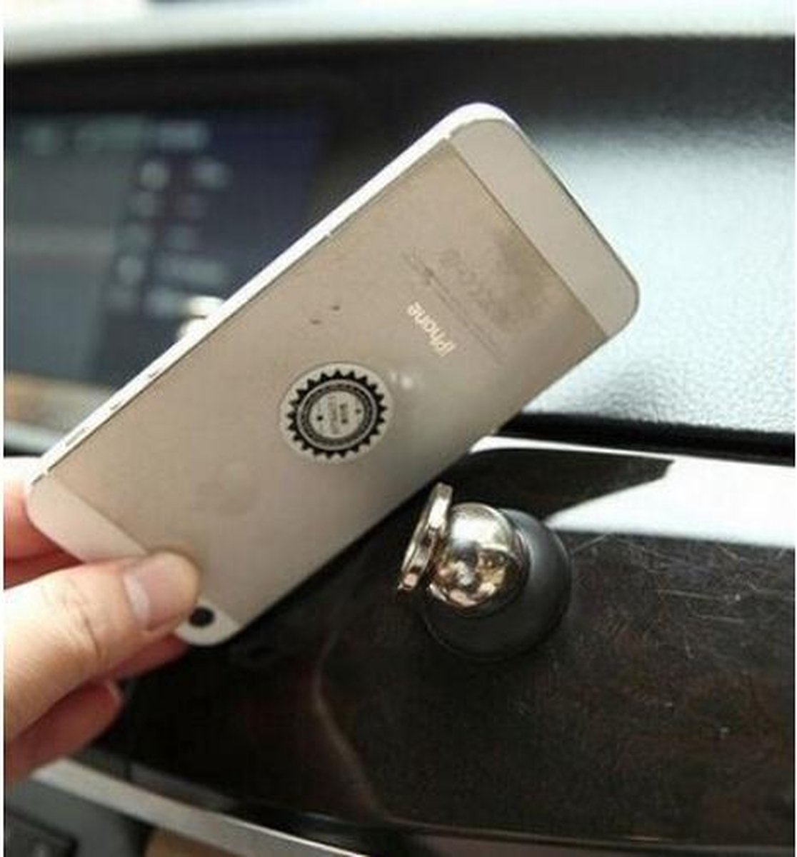 Magnetische autohouder zwart