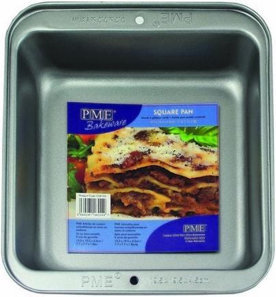 Braadpan PME Vierkant 19