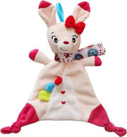 JillyBee - Knuffel - Baby - Kind - Slaapknuffel - Konijn - Kraamcadeau - Multicolor - Zacht