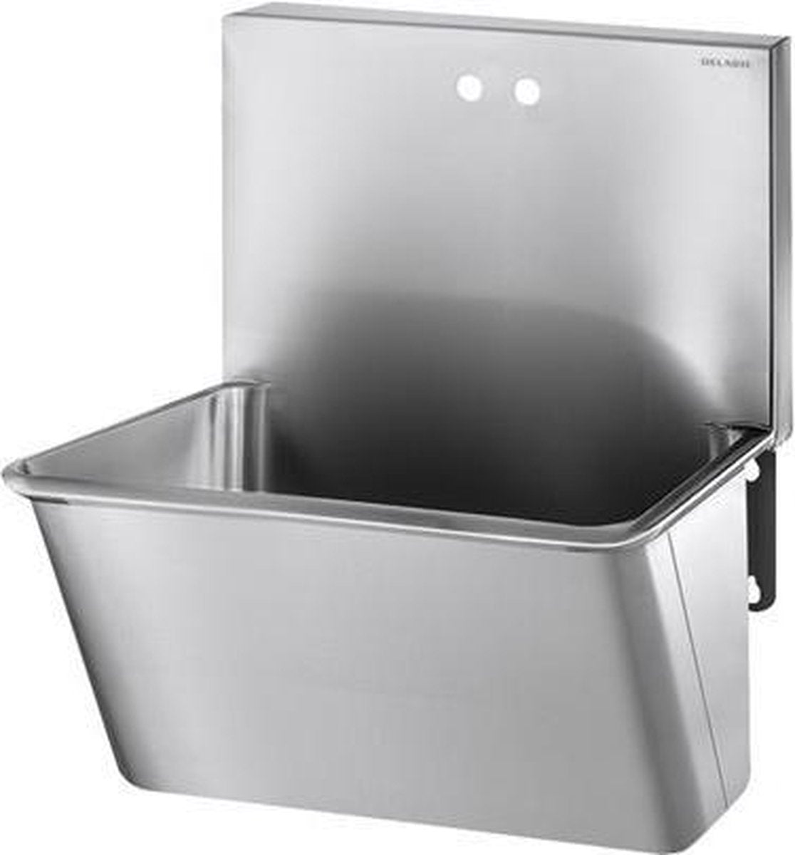 Medische scrub L.700 2 kraangaten Ø22 asafst 150 RVS 304 mat