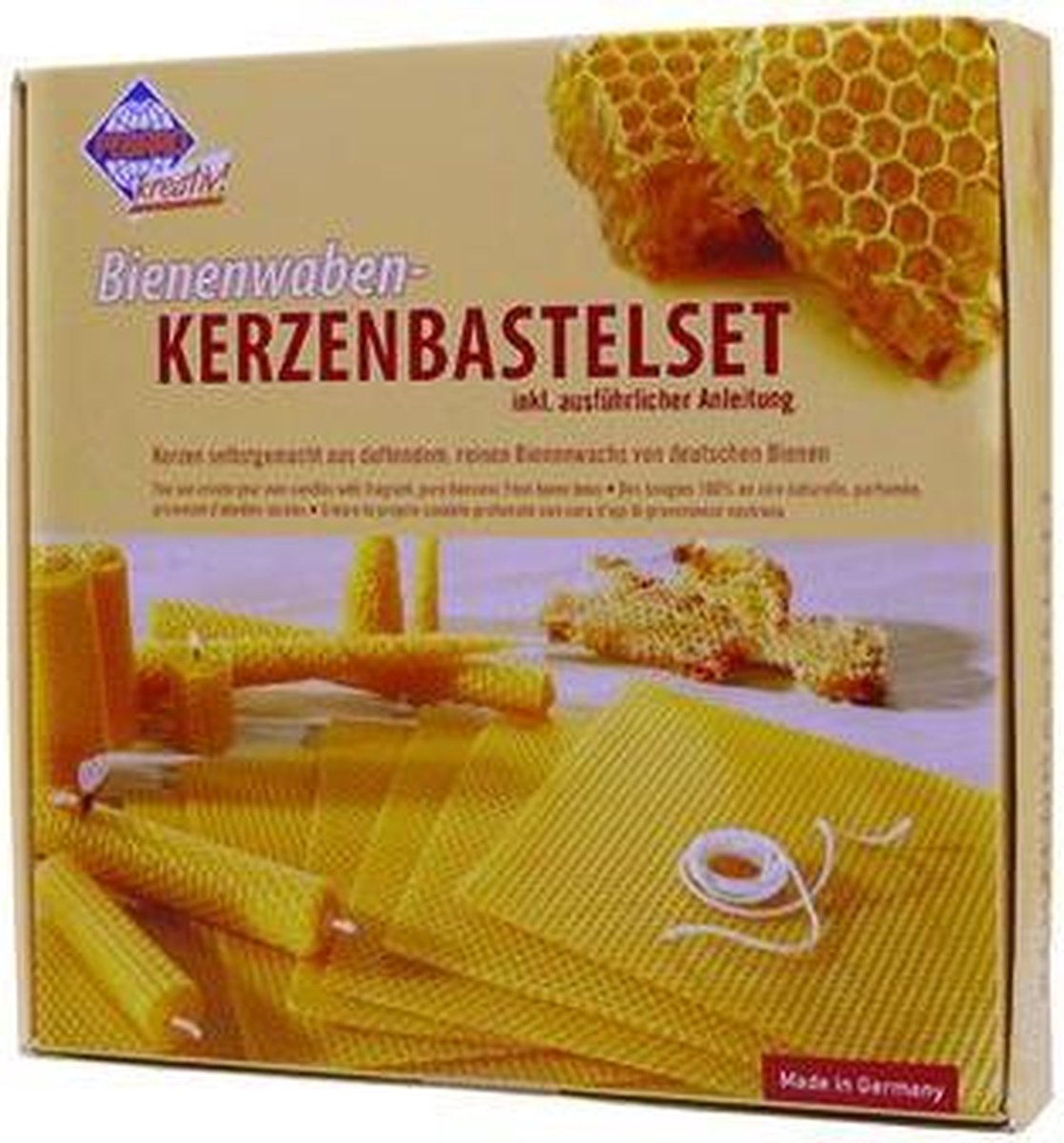 Pebaro Bijenwas Kaarsen Set (wachsset1) - natuurproduct