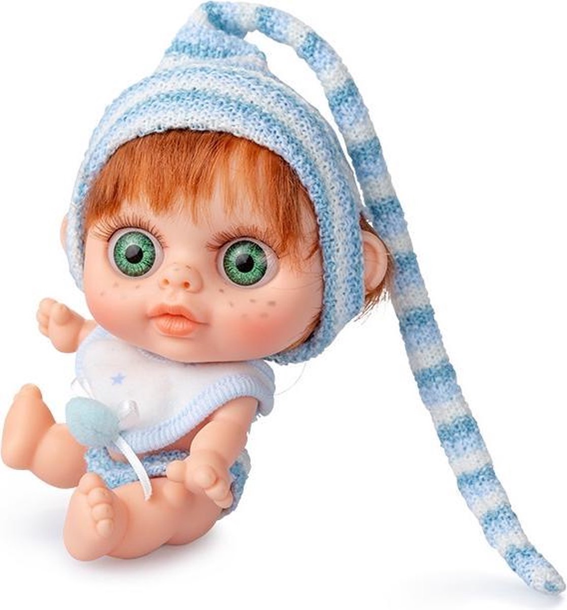 Berjuan Babypop Baby Biggers Meisjes 14 Cm Blauw
