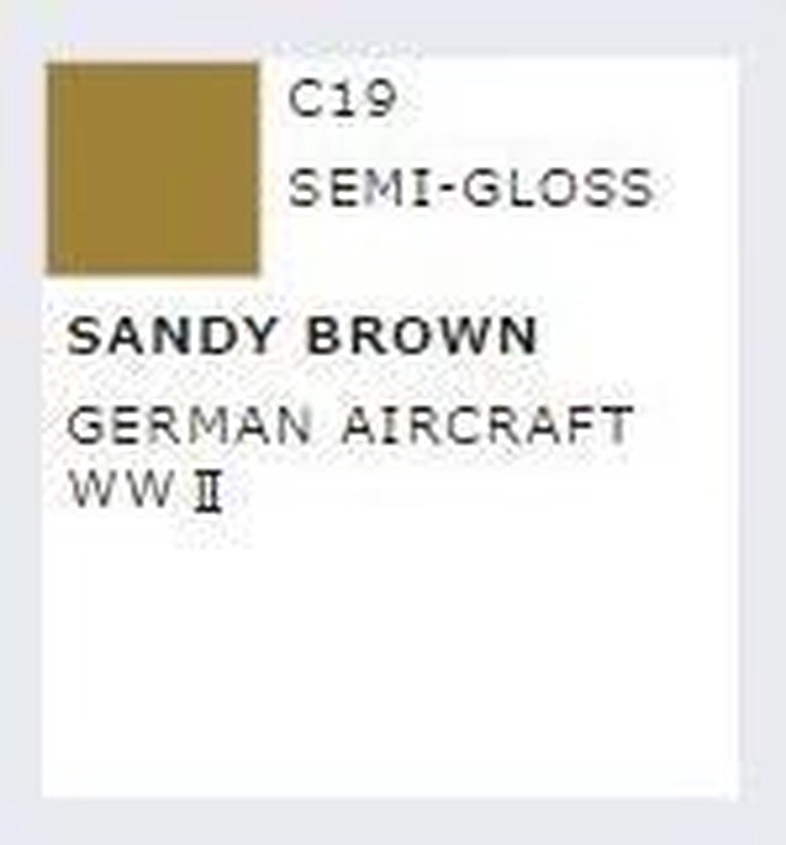 Mrhobby - Mr. Color 10 Ml Sandy Brown (Mrh-c-019)