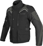 DAINESE TEMPEST D-DRY ZWART ZWART DONKER GULL GRIJS MOTORJAS 52