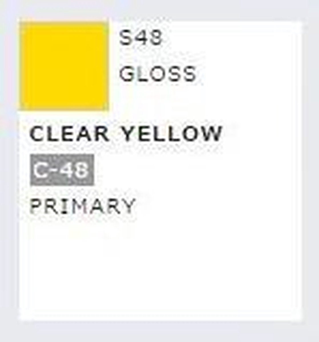 Mrhobby - Mr. Color Spray 100 Ml Clear Yellow (Mrh-s-048)