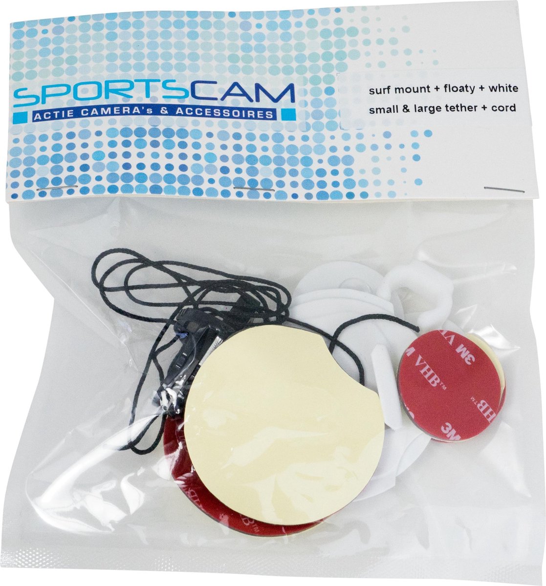 SportsCam Surf mount set