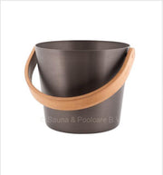 Rento Sauna Emmer met beugel - Bruin/Zwart (5L)