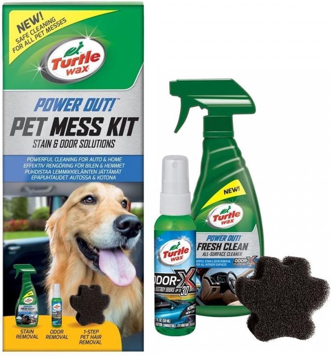 Turtle Wax Power Out Pet Mess Kit