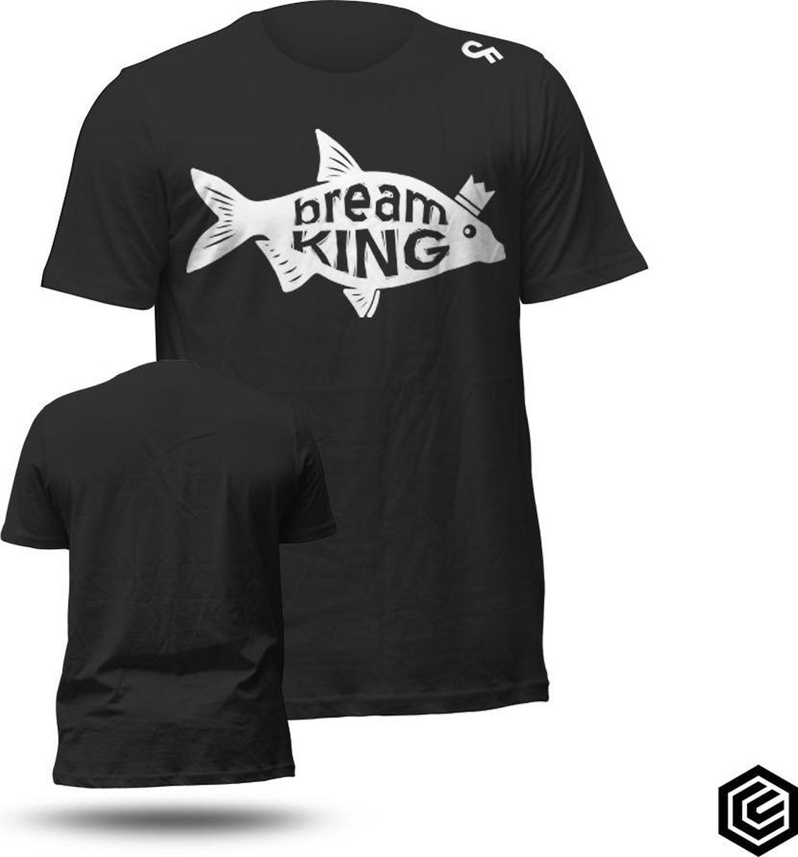 OCC Cadeau Karpervissen zwart Shirt Maat L