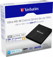 Verbatim 43888 optisch schijfstation Zwart Blu-Ray DVD Combo